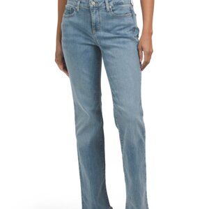 NYDJ Barbara Bootcut Stretch Lift Tuck Jeans in Corfu